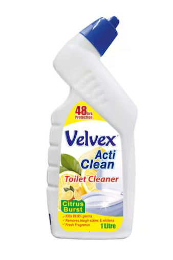 Velvex Toilet Cleaner Citrus 1L