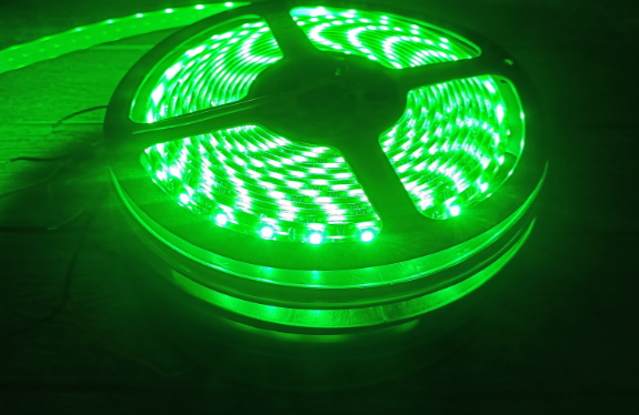 Illumat 12V Self-Adhesive Strip Lights (Cuttable Every 3 LEDs) Green per metre