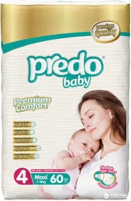 Predo baby diapers no 4 (60 pcs)
