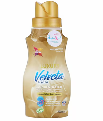 VELVETA CON FAB SOFTENER LUXUR 400ML