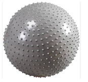 Gymball With Spike 85cm Red/Blue/Silver Appx 1kg (GYMBALL-85-SPK)