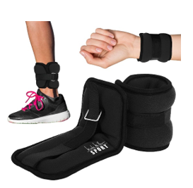 Weighted Ankle Weights 2Kg, Pair QJ-AW004A-2