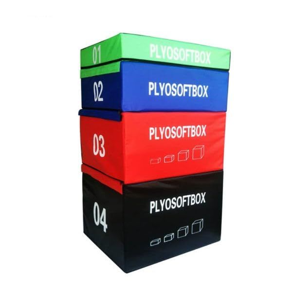 Jumping Box Plyo Box for Jumping, Plyo Box Sports Fitness Platform Rectangular Plyometric Box Abs Maker Strength Trainer for Gym