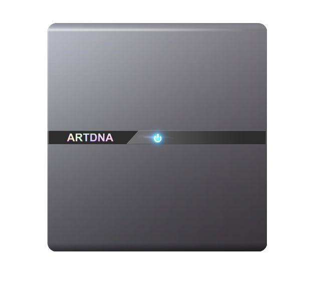 ART DNA A63-K01B-GR ART 10AX 1 Gang 2 Way Switch (GR)
