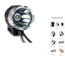 Bicycle Light set SD-JY131-T6A