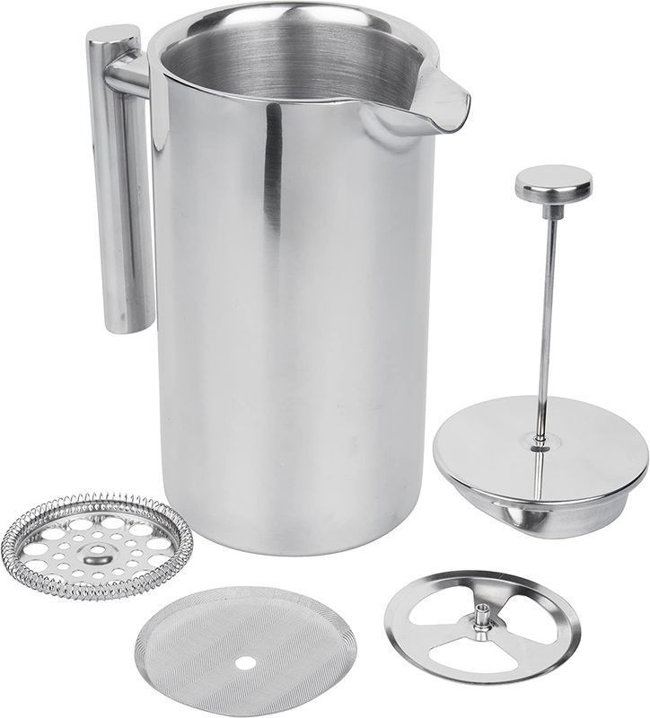 Bon Appetit French Press Stainless Steel Mirror Finish 750ml