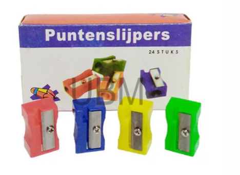 UBM 24-Piece Plastic Pencil Sharpeners ( 641 ) PARIS