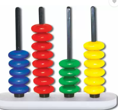 Frank Abacus Puzzle for 5 Year Old Kids and Above 10132  (45 Pieces)