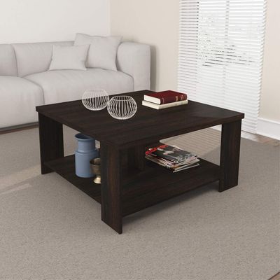 Tecnomobili Coffee Table, MC2221.0001, Tobacco, H45.5 x W90 x D90 cm