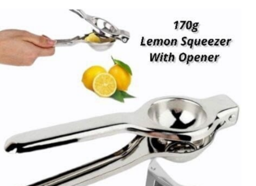 Signature lemon squeezer with opener 170g