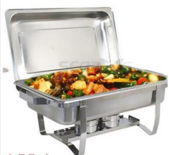 Signature chaffing dish for catering 1 compartment 9L food warmer. SG-433/1