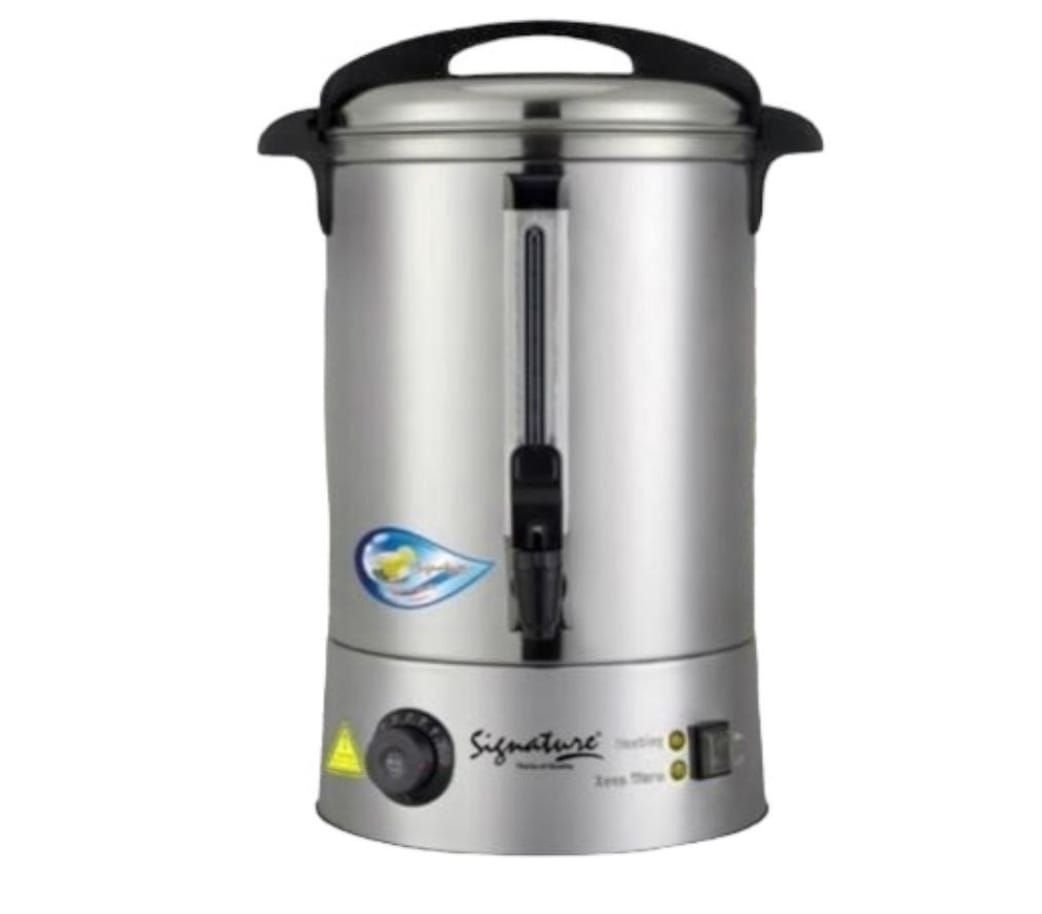 Signature 20Ltr Electric Water/Tea urn Heavy duty, Stainless Steel, Professional uses SG-KLYS300A2-1 (2500W)