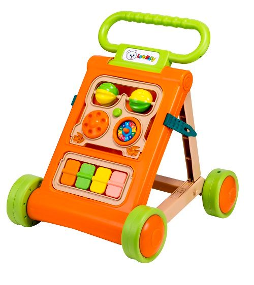Toyzoy Activity Baby Push Walker with Toys|Light|Music for Age 9 Months Plus, TZ-040