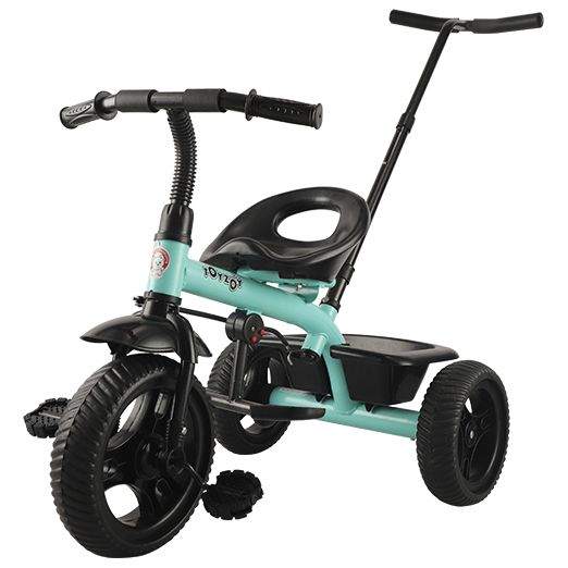 Toyzoy Tricycle with Easy-to-Use Parental Handle | Tricycle for Kids | Boys|Girls Age Group 2 Years to 5 Years TZ-582