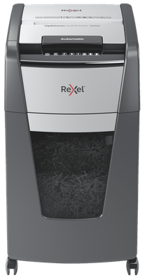 Rexel Optimum AutoFeed+ 225X Automatic Cross Cut Paper Shredder P4
