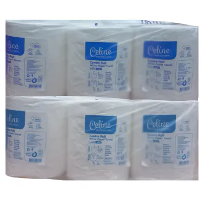 Celine Professinal Barrel Centre Pull - 230 Metres, Large, 100% Virgin, 1 Ply - Six Pack Unwrapped