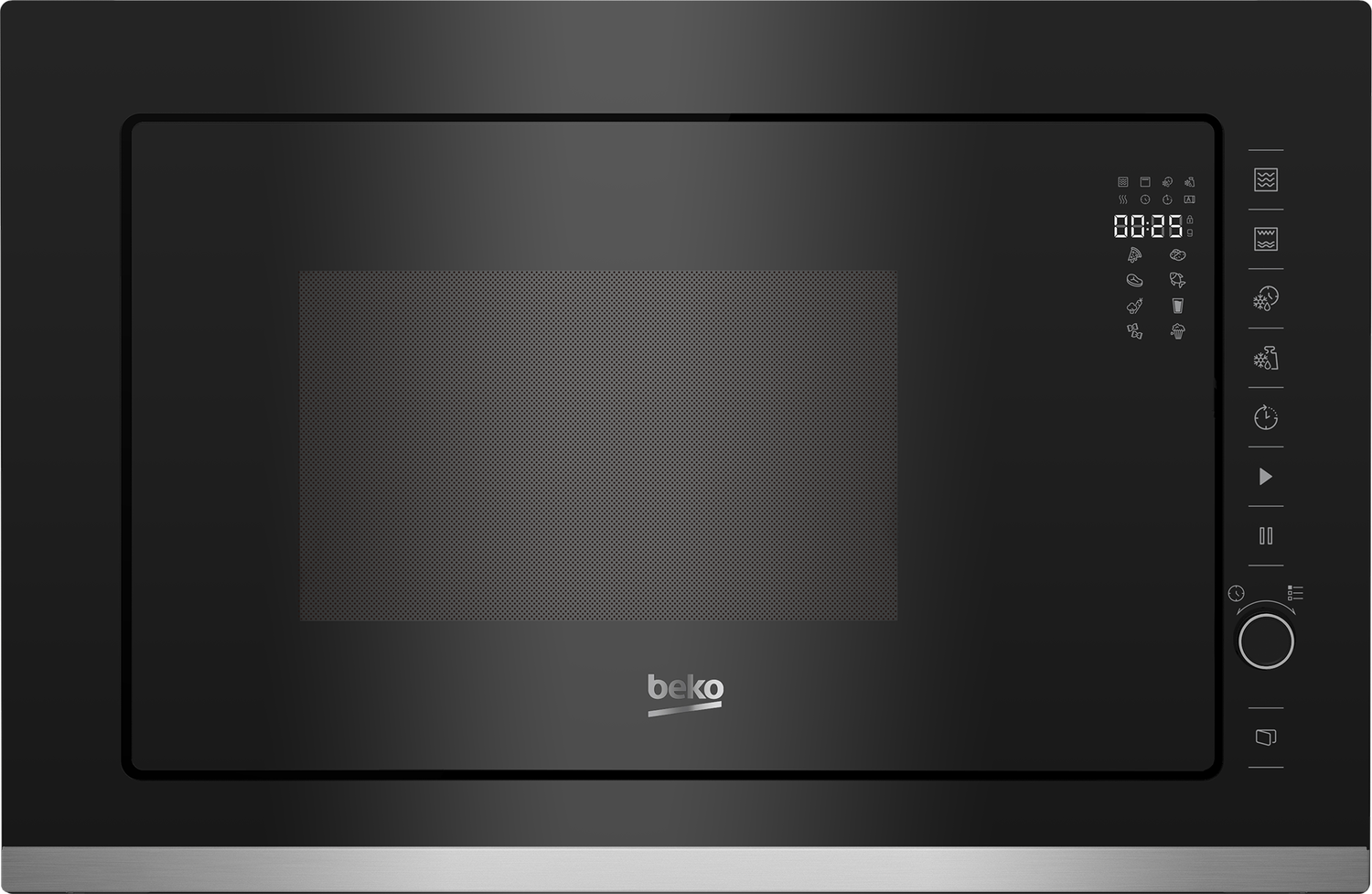 Beko BMGB25333X 25L 900W Built In Microwave With Grill