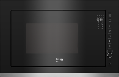 Beko BMGB25333X 25L 900W Built In Microwave With Grill
