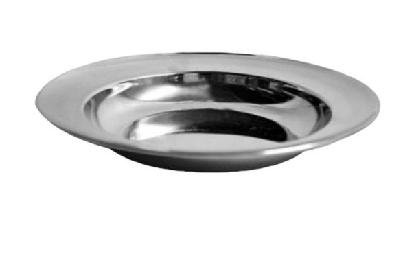 Signature stainless steel soup plate 21cm