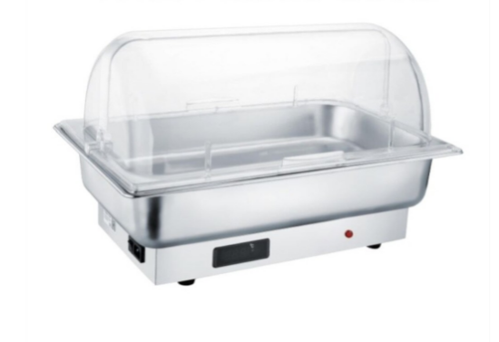 Signature 9 Ltr Electric Chaffing Dish with Plastic Cover CS-ECD-09B chaffing dish