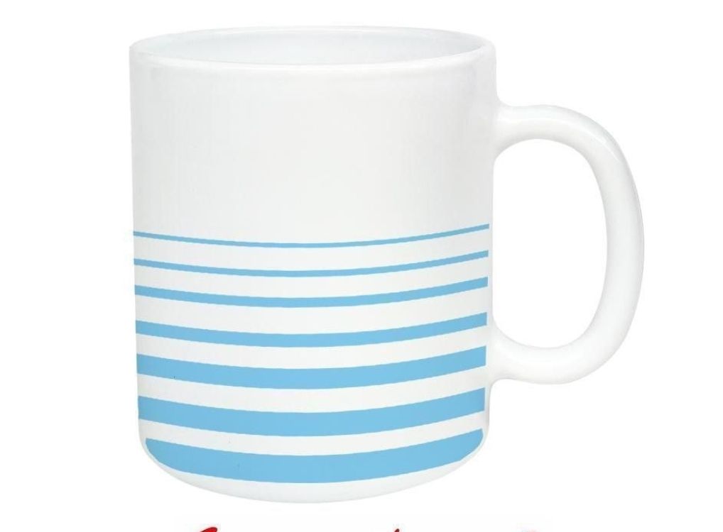 Glass Signature Mugs (320ml) Urban Blue 6pcs