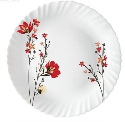 Signature 10&quot; Full Plates Chrys Red 6pcs set