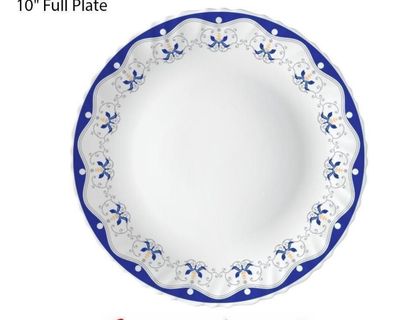 Signature 10&quot; Full Plates Royal Blue 6pcs set