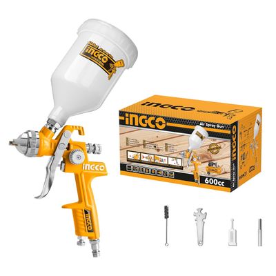 Ingco Gravity Type LVMP Paint Spray Gun Sprayer 600cc ASG1065