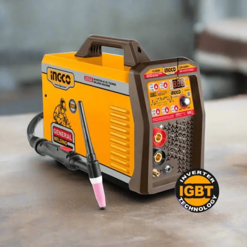 INGCO Inverter AC DC TIG/MMA welding machine ING-ACDCTIG2001