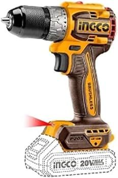 Ingco 20V Li-Ion  Cordless Compact Impact Drill Brushless CIDLI20602