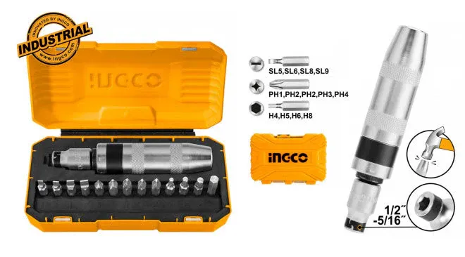 Ingco HIDS130113 Pcs impact driver set