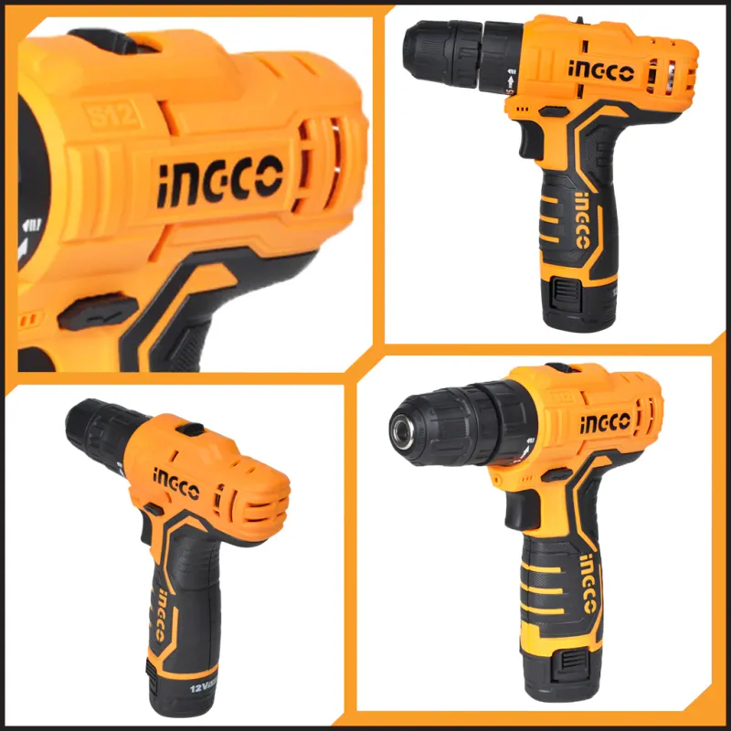 Ingco CDLI12328 12V Lithium-Ion Cordless Drill
