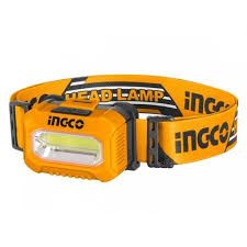 Ingco HHL013AAA8 Headlamp - 200 Lumens Brightness