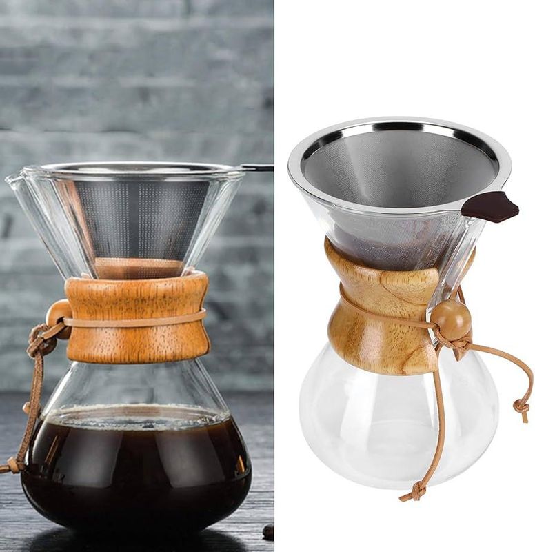 CoffeeKof Glass Brew Pot CKF0006 | Pour Over Coffee Maker