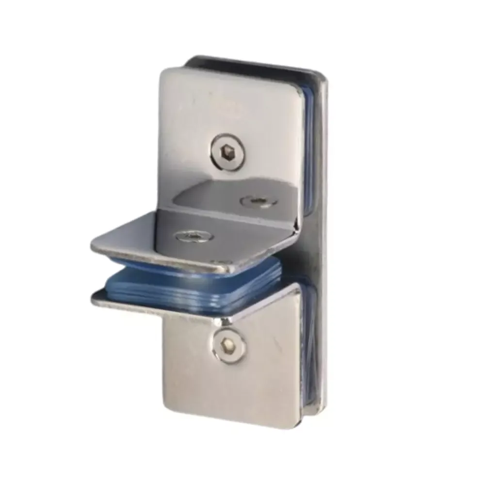 Ebco GC1-135S-S Brushed Steel Finish Wall to Glass Connector