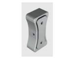 Ebco PPDS-ECS End Connector Set - Brown, For Pole Shelving System