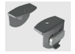 Small Shelf Support  - Brown, For Pole Shelving System