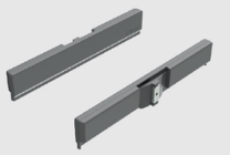 EBCO PPDS-CSA Concealed Slide Adaptor For Pole Shelving System - Brown