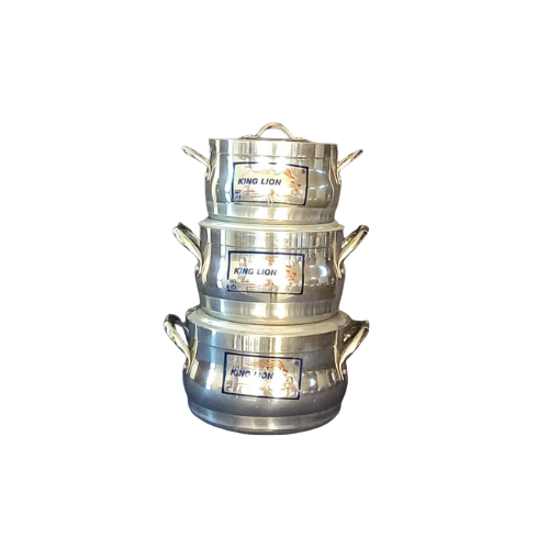Kinglion  705B Diamond Belly Casserole, 3pcs