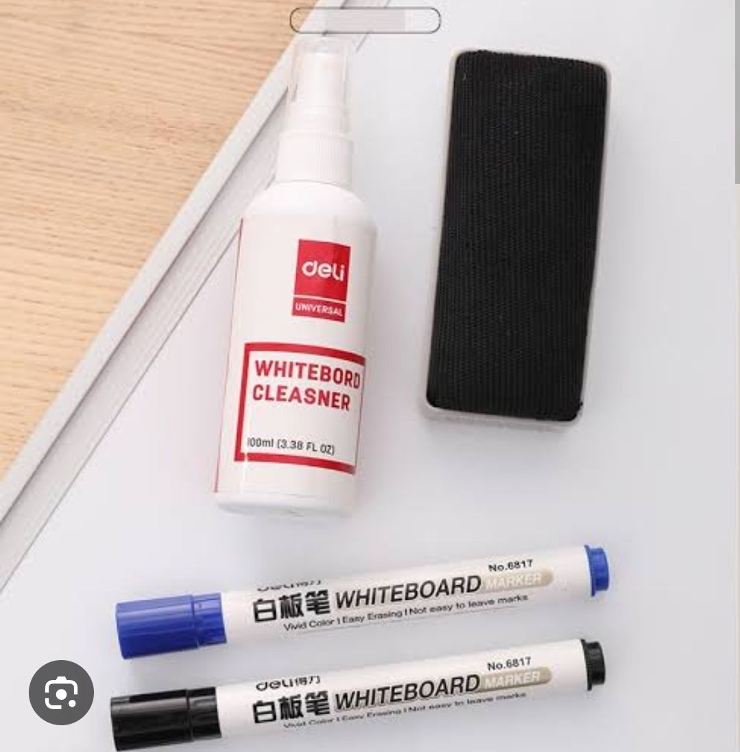 DELI E7839 WHITEBOARD CLEANING SET 4PCS