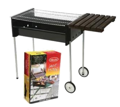 Metalix - Portable Braai Carbon Steel 410