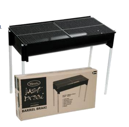 Metalix Braai 435 Charcoal Grill