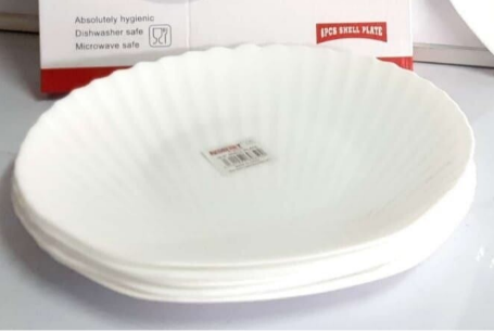 Redberry opal 10.5" shell plate 6pcs