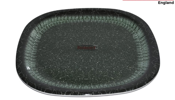 Servewell melanine decor square dinner plate 28cm