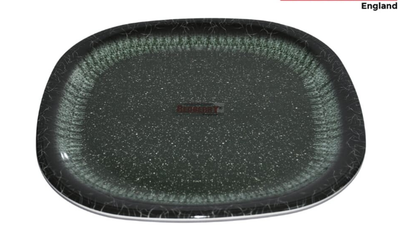 Servewell melanine decor square dinner plate 28cm