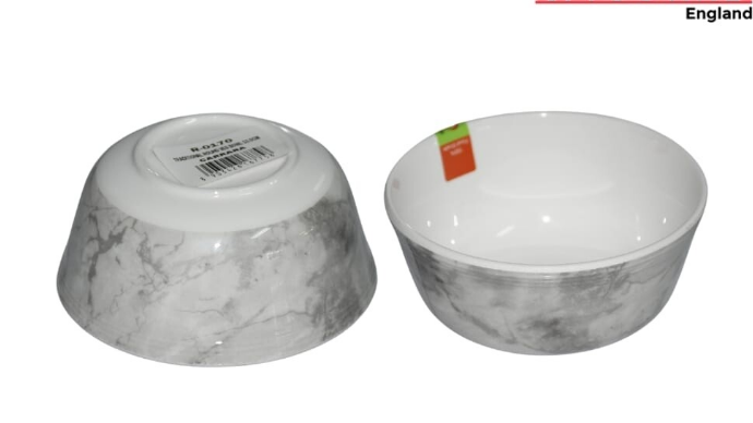 Servewell melamine deco round serving bowls [6pcs set]