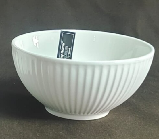 Danny Home White Porcelain Bowl 4.75&quot; BW22-08