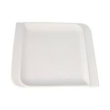 Danny Home Fine Porcelain Square Dinner Plate 10&quot; (BW002-1)