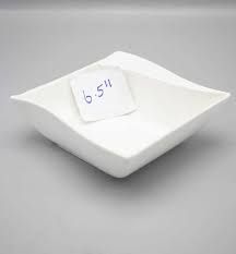 Danny Home 5&quot; Square Bowl in Fine Porcelain (BW004-4)