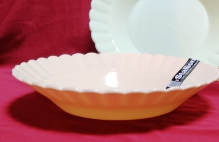 Stallion plastic deep plate 344